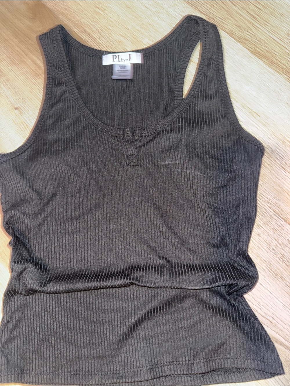 Black Ribbed Tank Top - Women's Sleeveless Shirt